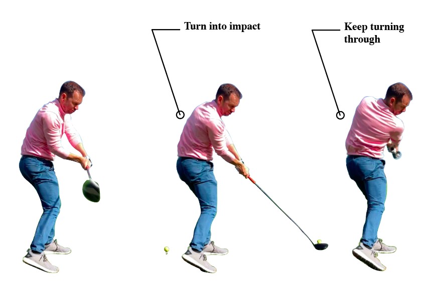 how to hit driver straight