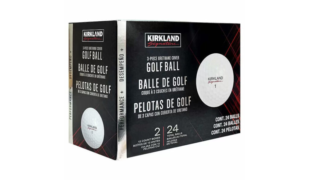 Kirkland Performance V3 golf balls