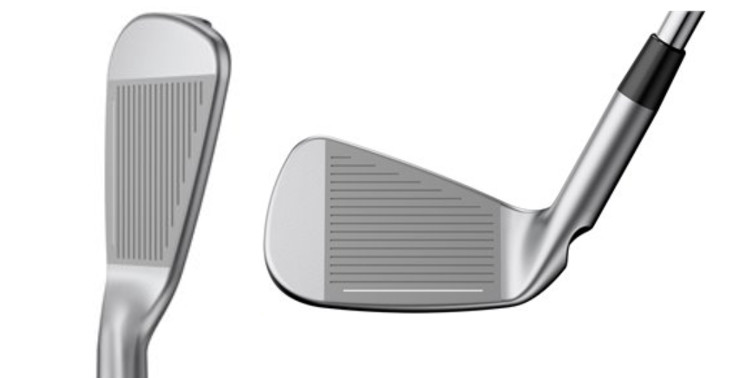 Ping i59 golf club top down and face on