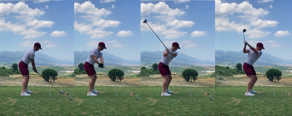Wrists in the backswing