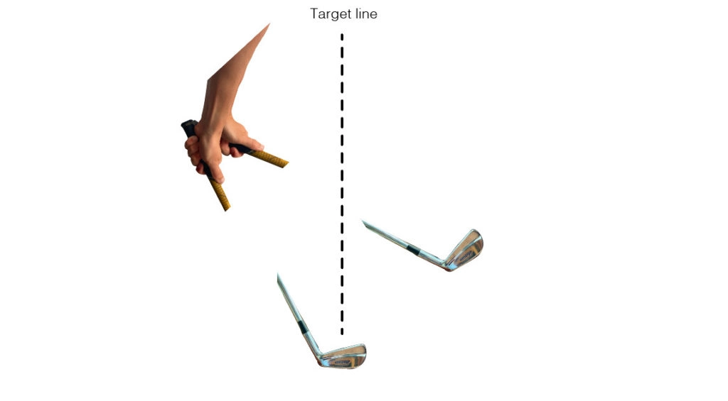 radial ulna wrist angles in golf and dynamic lie angle at impact