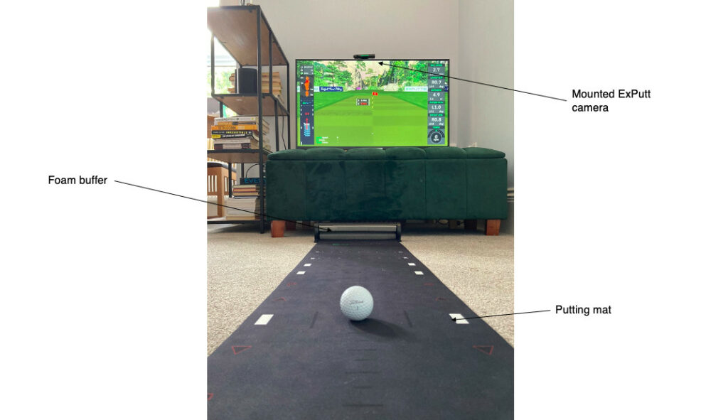 ExPutt RG putting simulator