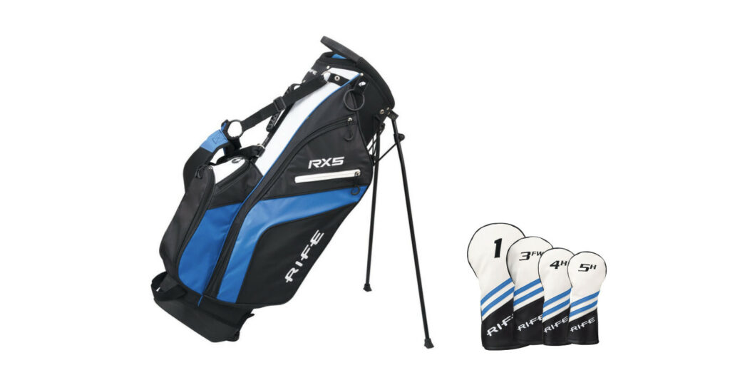 Rife RX5 stand bag and headcovers