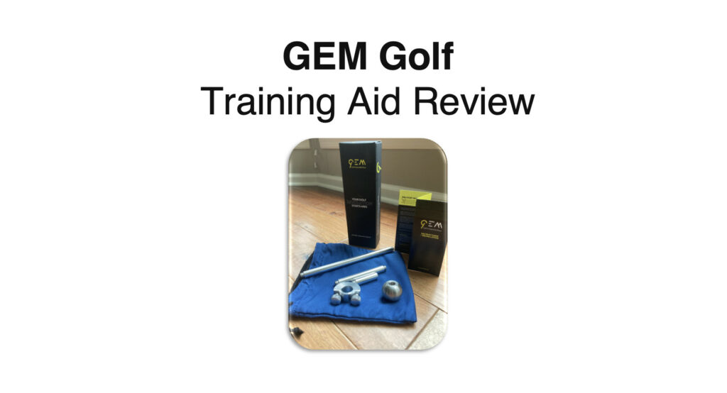 GEM Golf training aids review Header