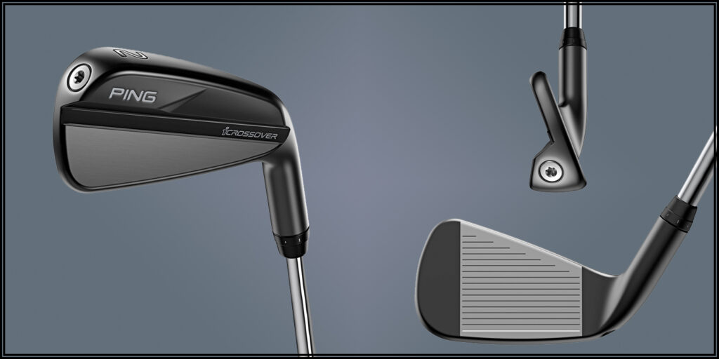 A Ping iCrossover driving iron