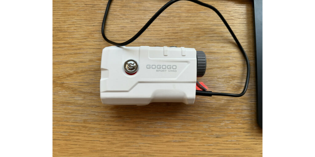 GoGoGo VPRO Rangefinder on charge