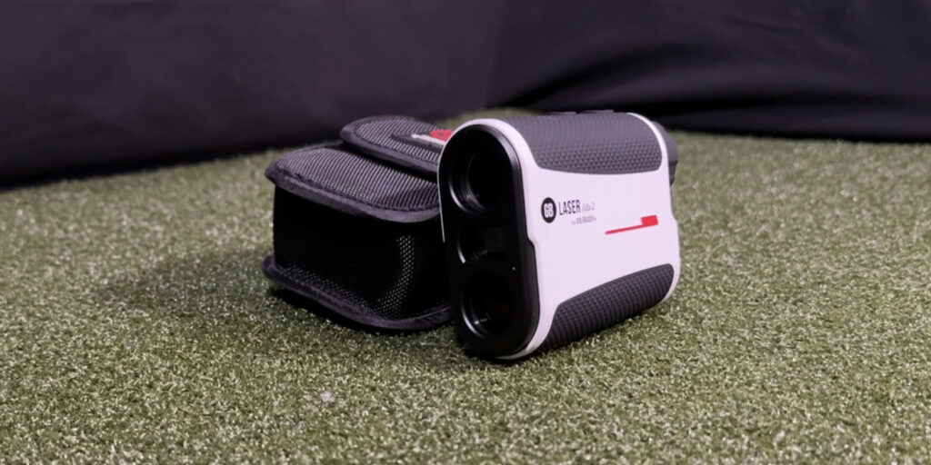 GolfBuddy Laser Lite 2 golf rangefinder and pouch