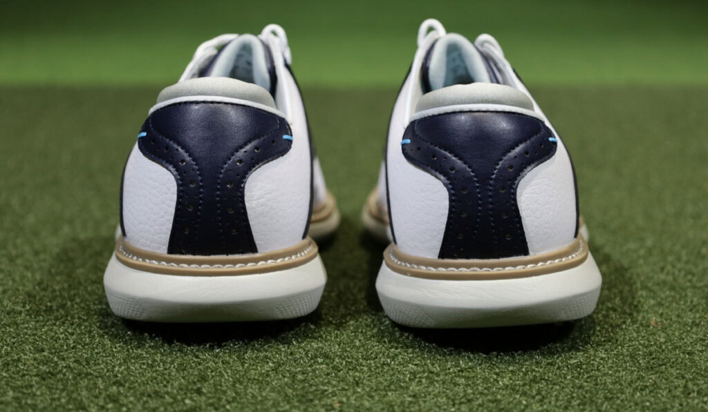 adidas gazelle silver green womens FootJoy FJ Fuel Golf Shoes - White/Navy/Silver - 55417