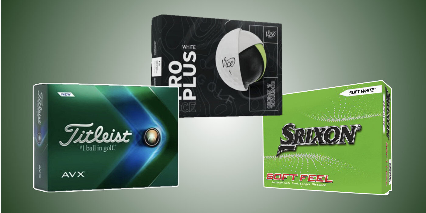 Best golf balls for Senior header